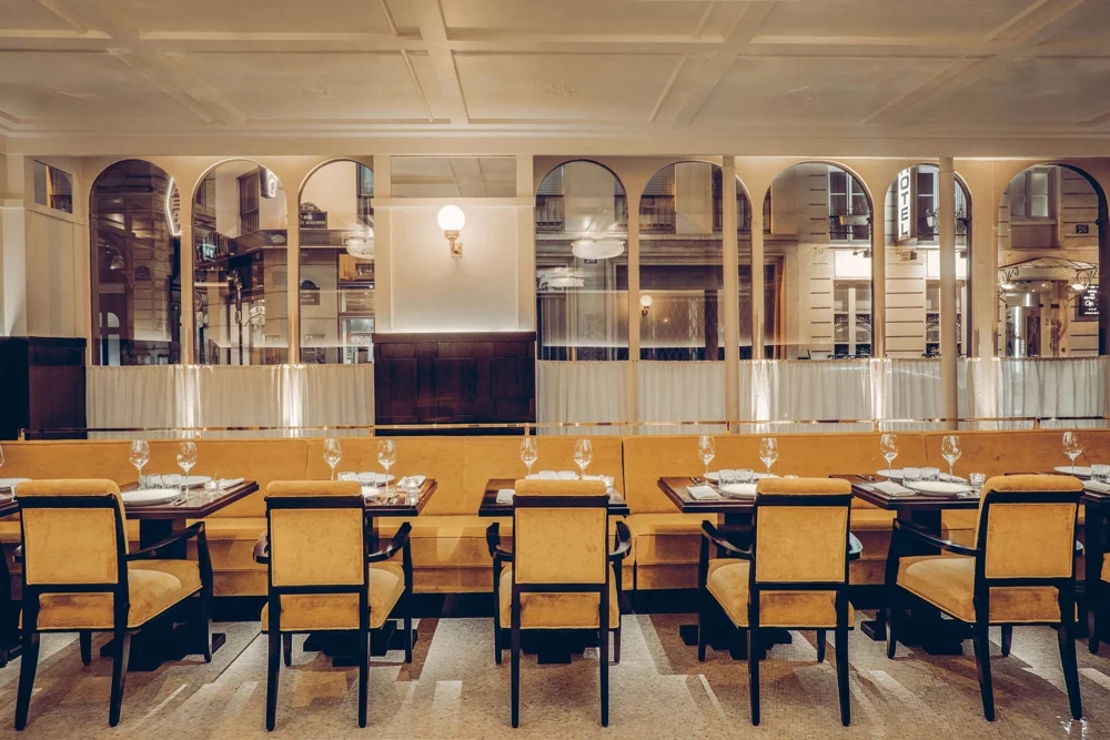 餐饮空间，Drouant餐厅，巴黎，Fabrizio Casiraghi，装饰艺术，建筑改造