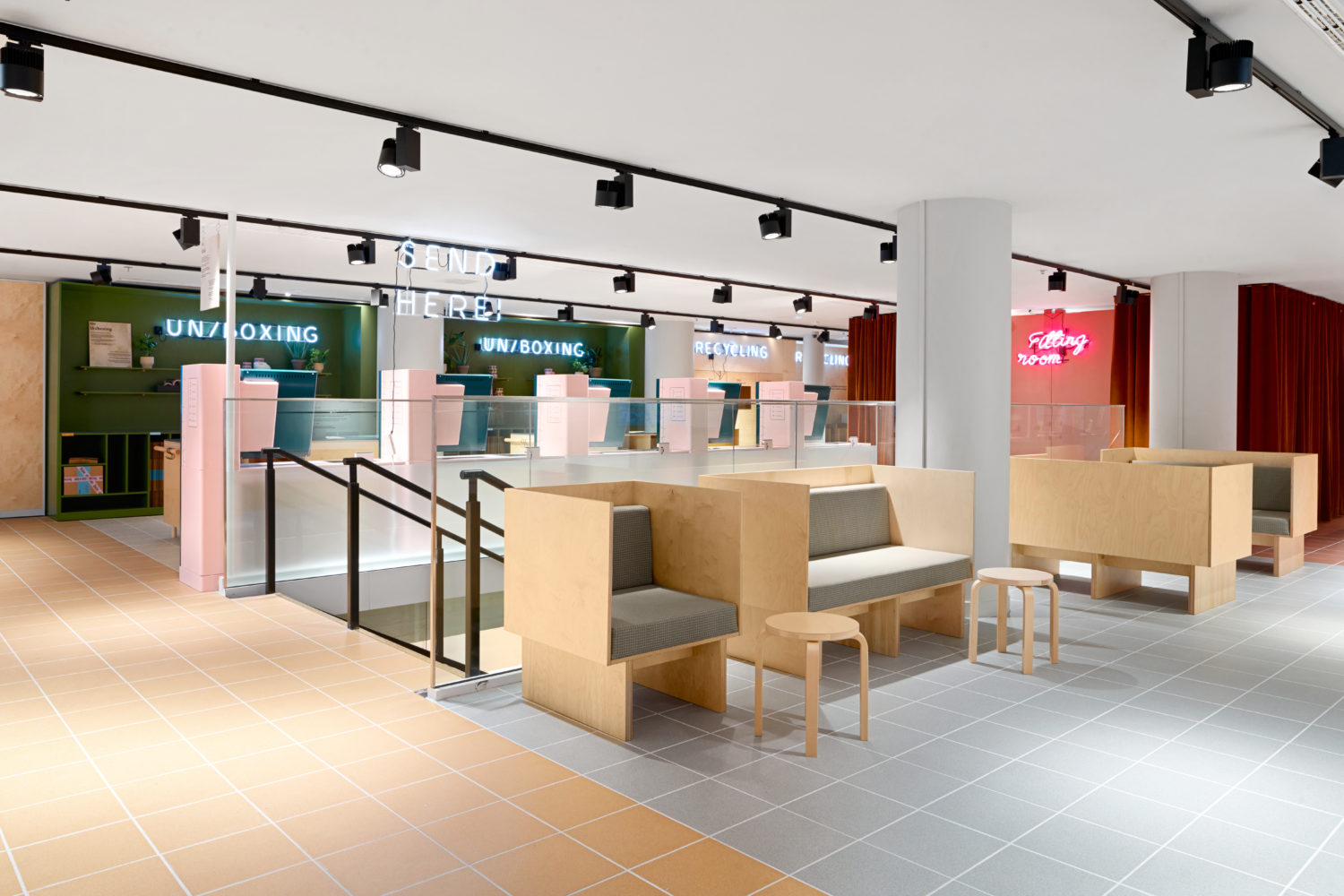 Motley&Fyra，Box Stores，概念店，芬兰，商业空间，店铺设计，新零售空间