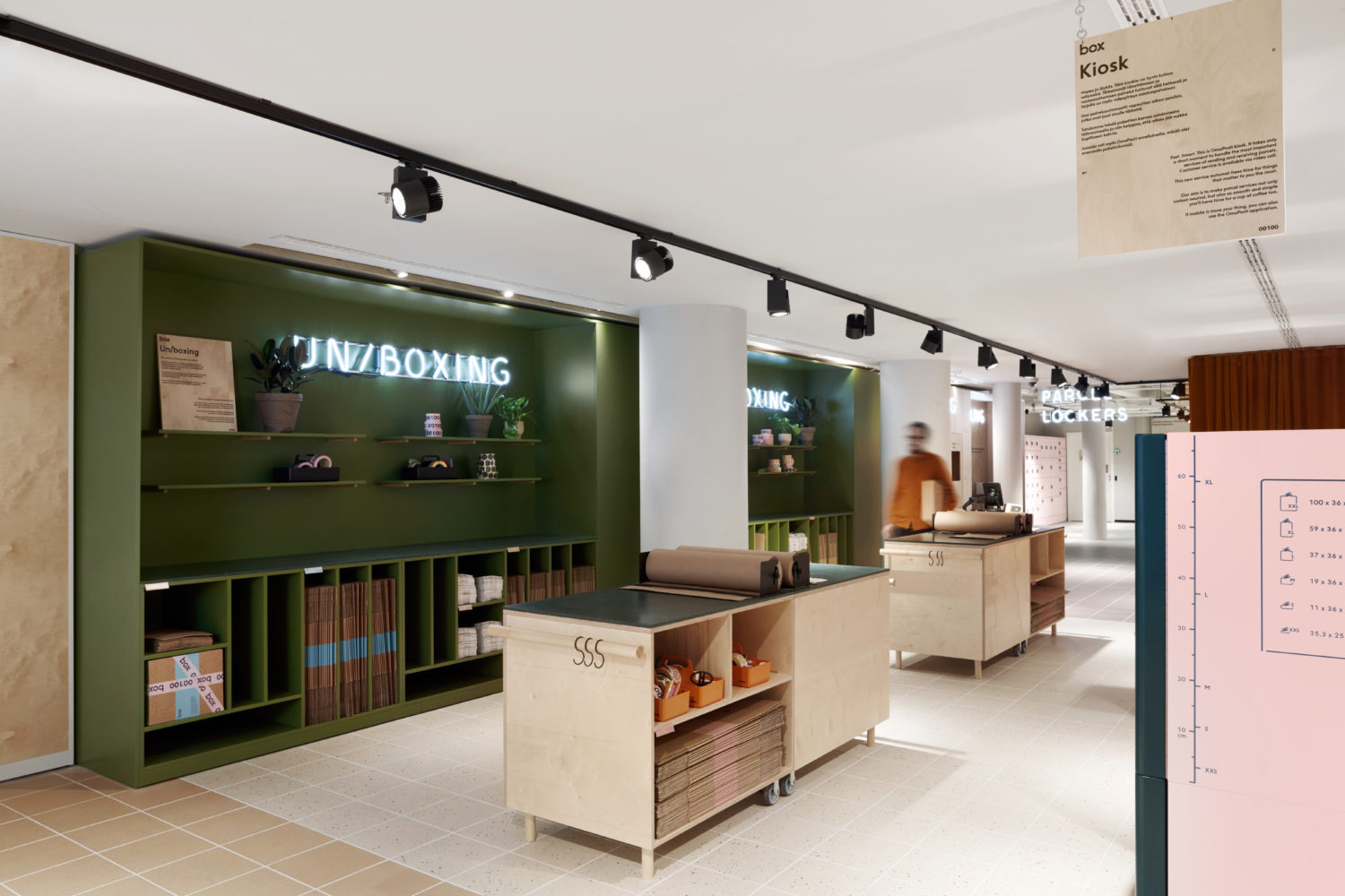Motley&Fyra，Box Stores，概念店，芬兰，商业空间，店铺设计，新零售空间