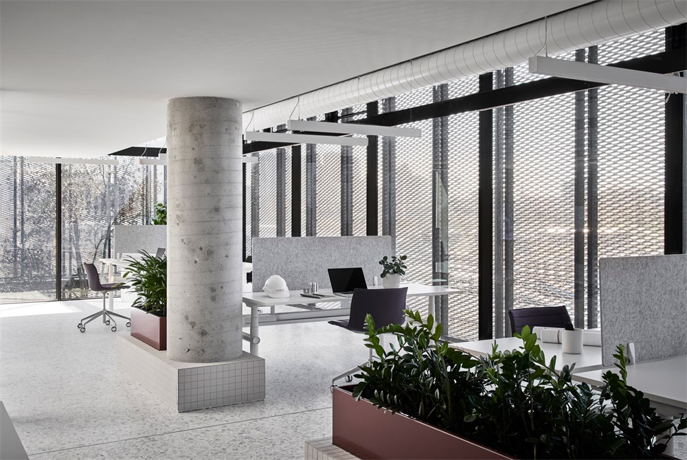 办公空间，墨尔本，国外办公室设计，现代风格办公室设计，建筑公司办公室设计