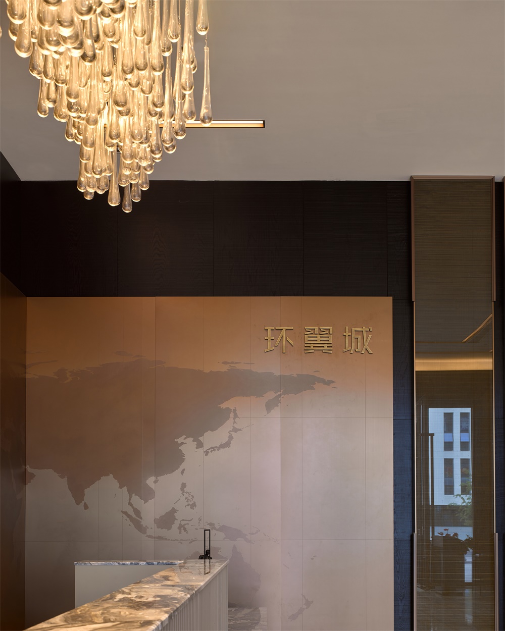 GFD杭州广飞室内设计事务所，售楼处设计，德信 · 环翼城，杭州室内设计，项目投稿