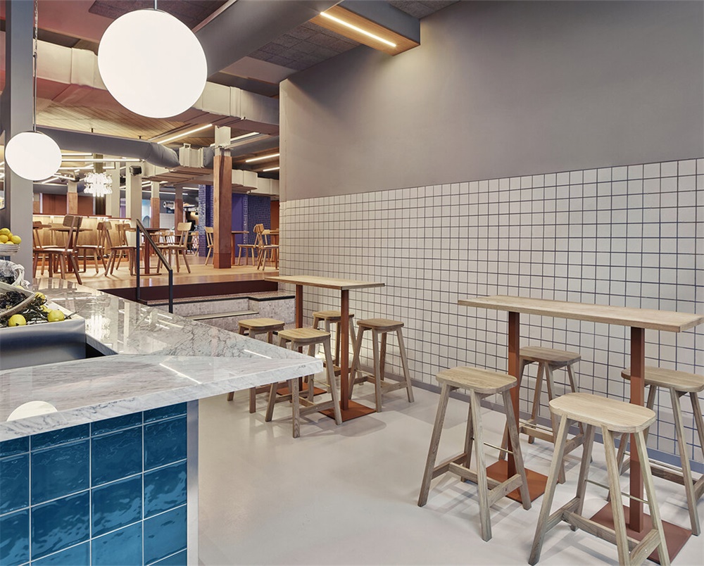 Studio Modijefsky，荷兰海牙，Foodhallen美食广场，餐饮空间，改造设计