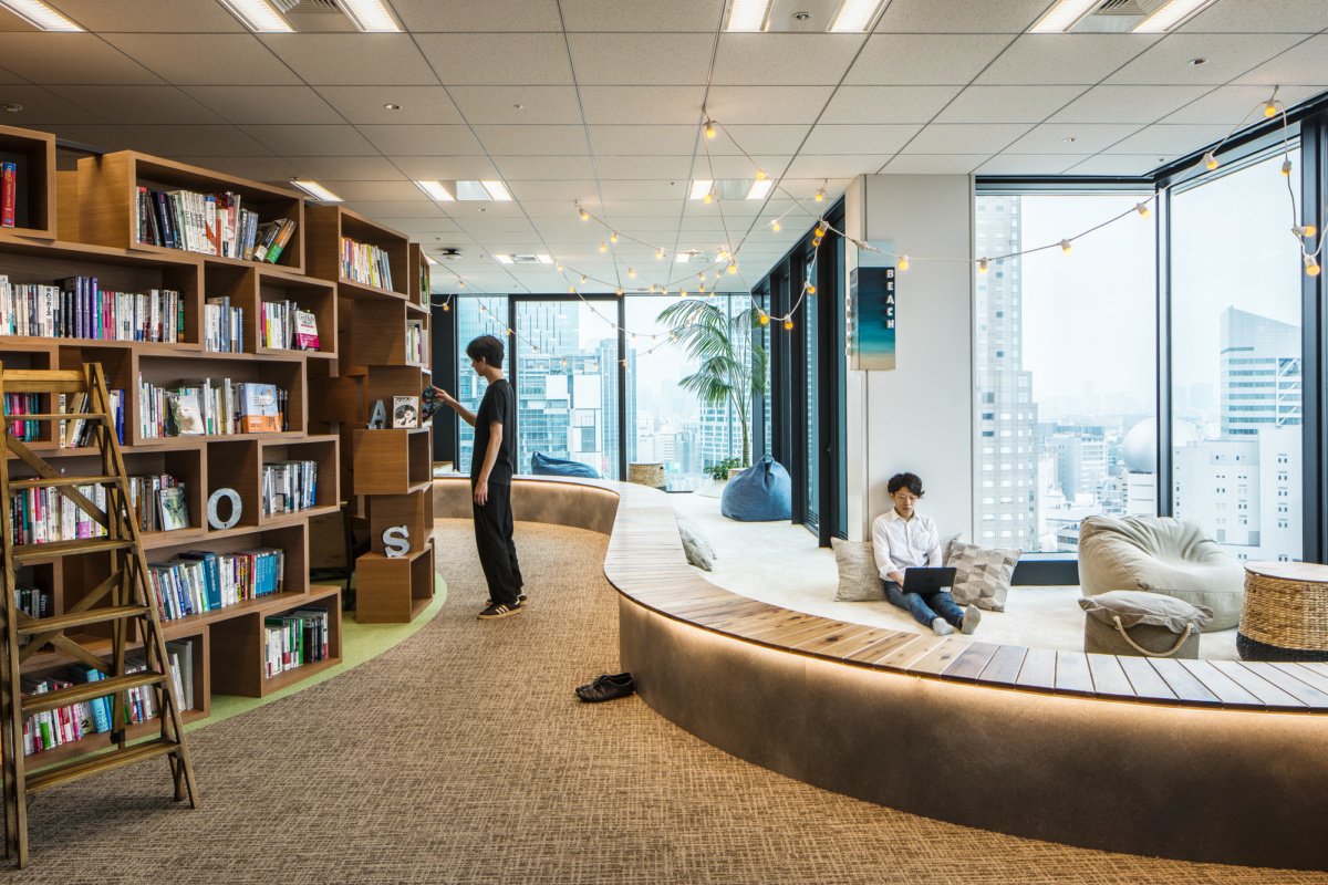 办公空间，办公室设计，东京，集团办公室设计，SEMBA，广告媒体公司办公室
