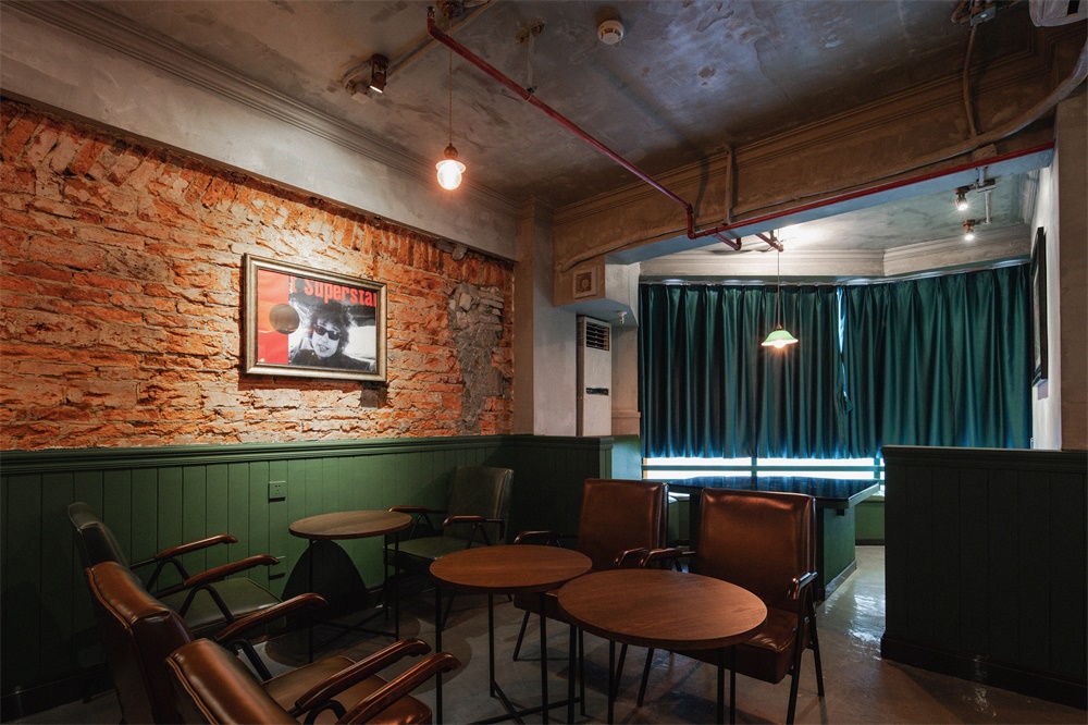 餐饮空间，酒吧设计，HEMINGWAY酒吧，广州，海明威小酒吧，负空间设计，项目投稿
