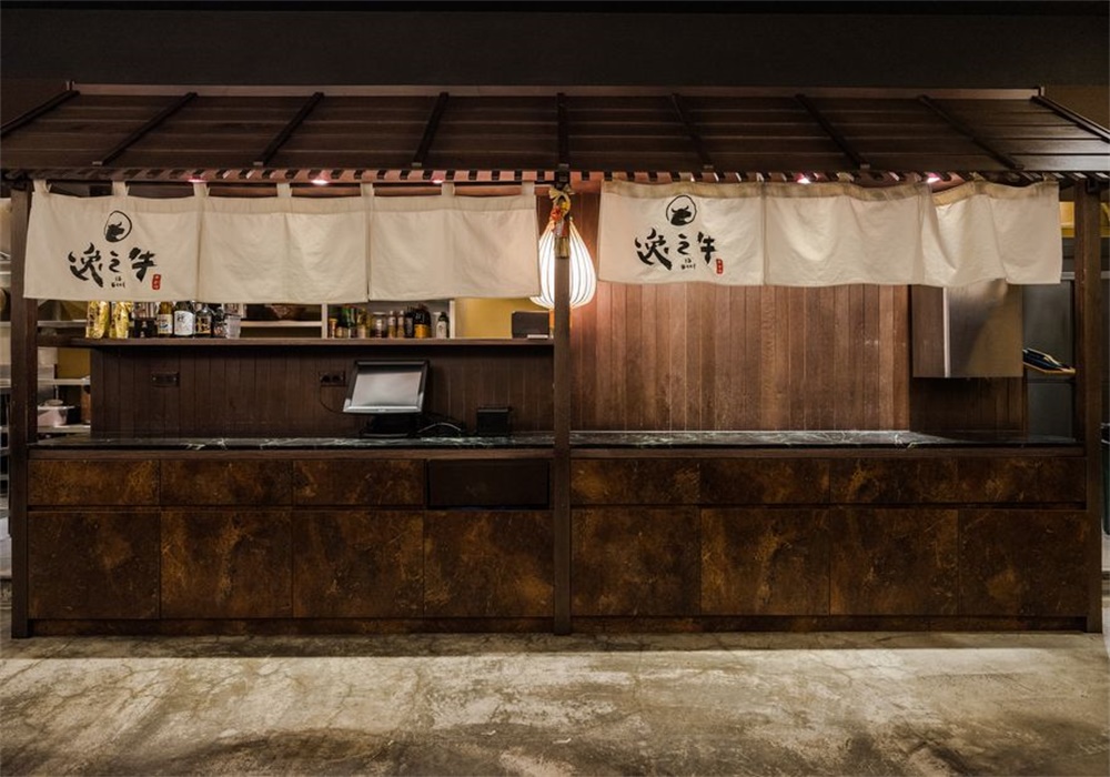 餐饮空间，弄木人文空间，日式餐厅设计，日式风格，台湾设计，open design，项目投稿
