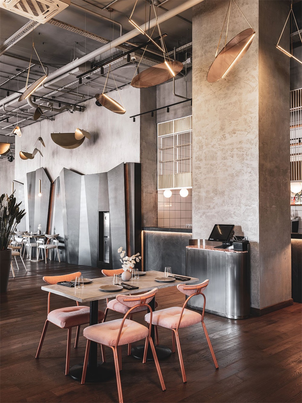 餐饮空间，咖啡厅设计，莫斯科，复古主义，Asthetique，CaféPolet咖啡馆