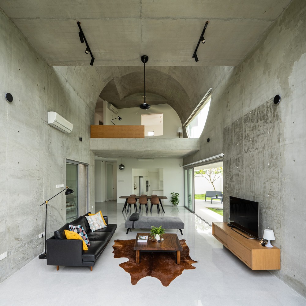 住宅空间，别墅设计，吉隆坡，Fabian Tan Architect，Bewboc House