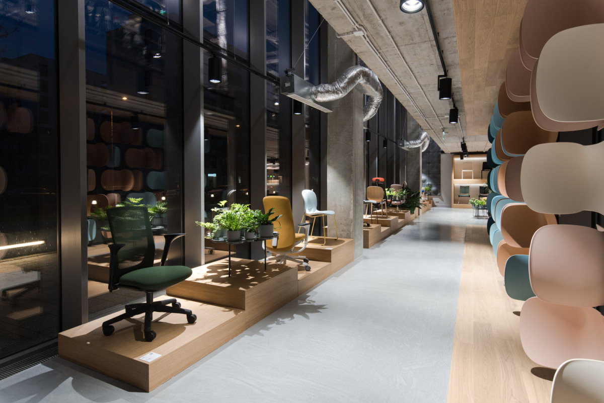 办公空间，家具陈列室，北欧家具，北欧工业风，mode:lina
