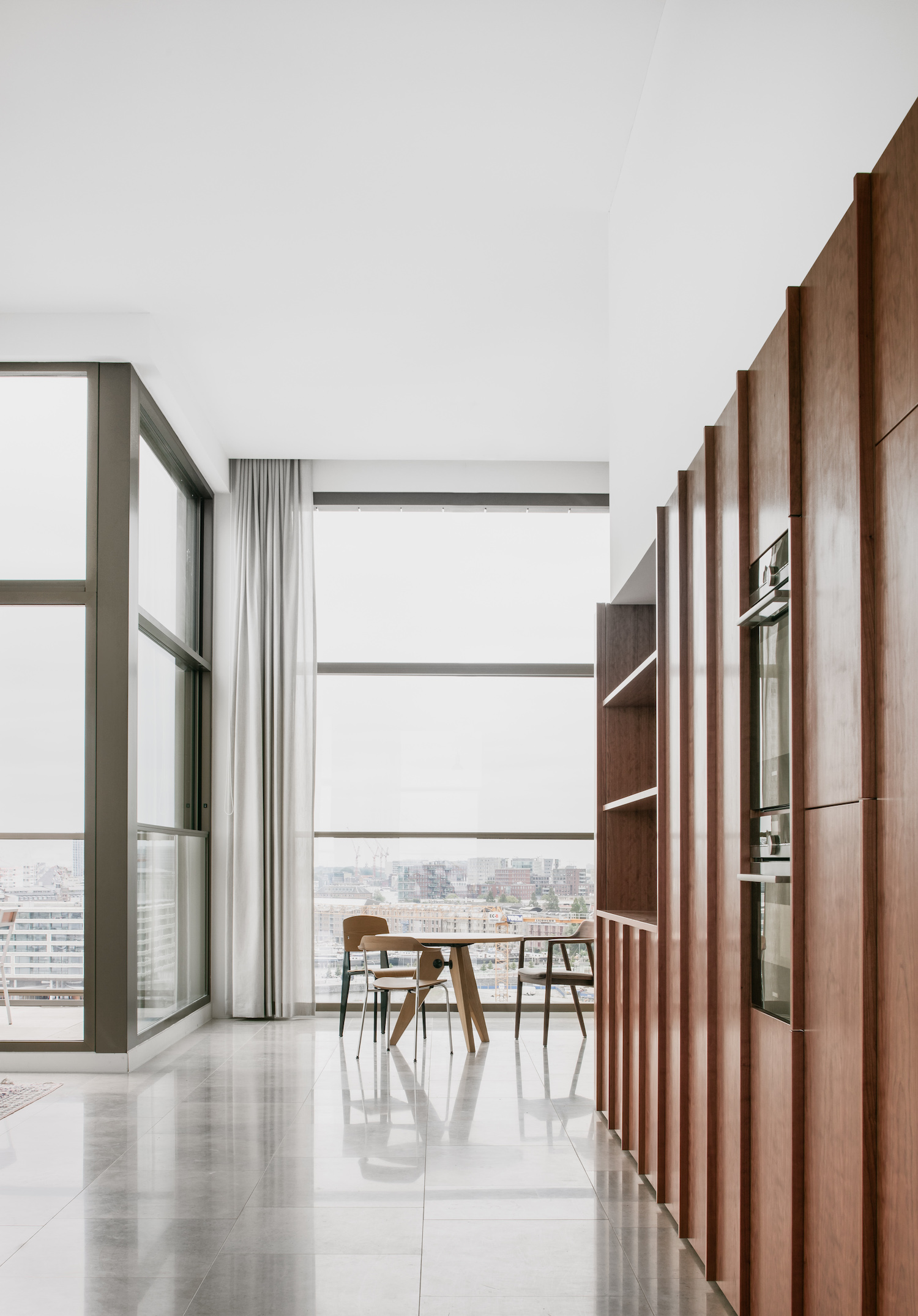 住宅空间，顶层公寓，极简主义公寓，阿姆斯特丹，Unknown Architects
