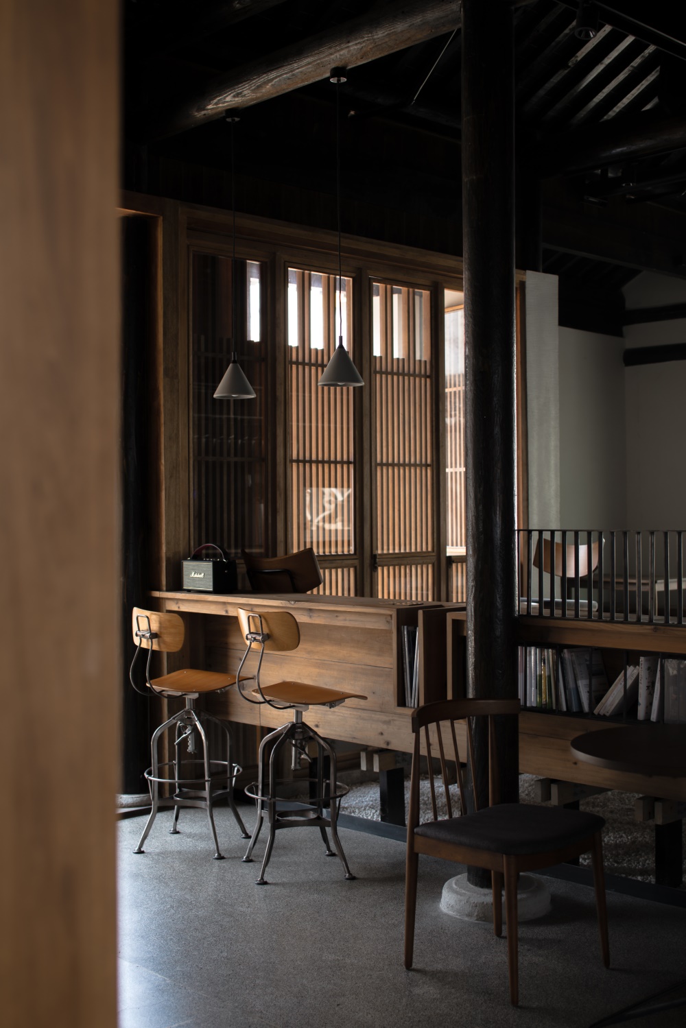 餐饮空间，咖啡店设计，d-u 渡咖文集，无锡咖啡厅设计，清名桥古运河景区，本哲建筑，项目投稿