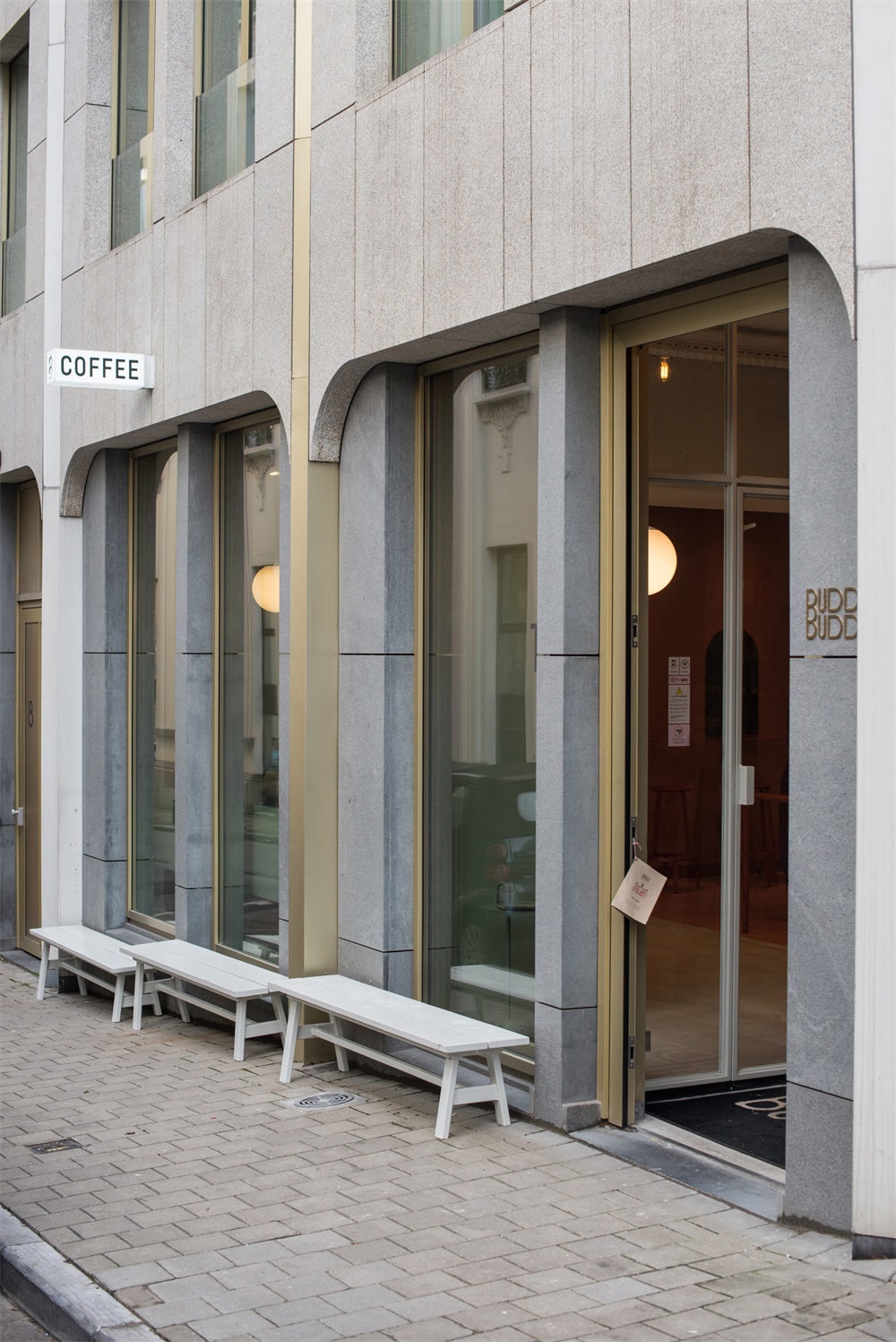 餐饮空间，咖啡馆设计，比利时布鲁塞尔，HOP Architects，特色咖啡吧