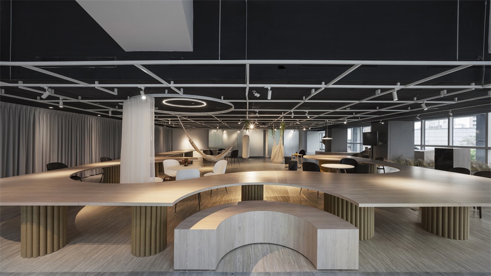 办公空间，台湾设计，办公室空间设计，开放式办公室，柏成设计