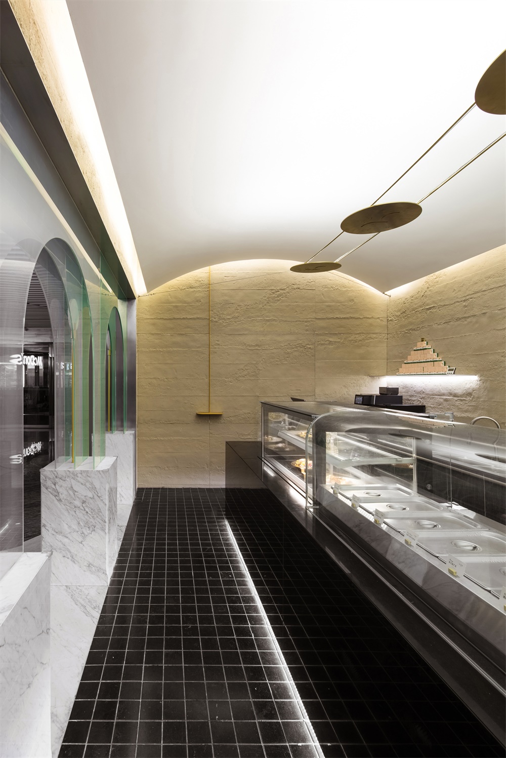 餐饮空间，甜品店设计，上海LENTOSCANA，寻长设计，甜品品牌空间，项目投稿