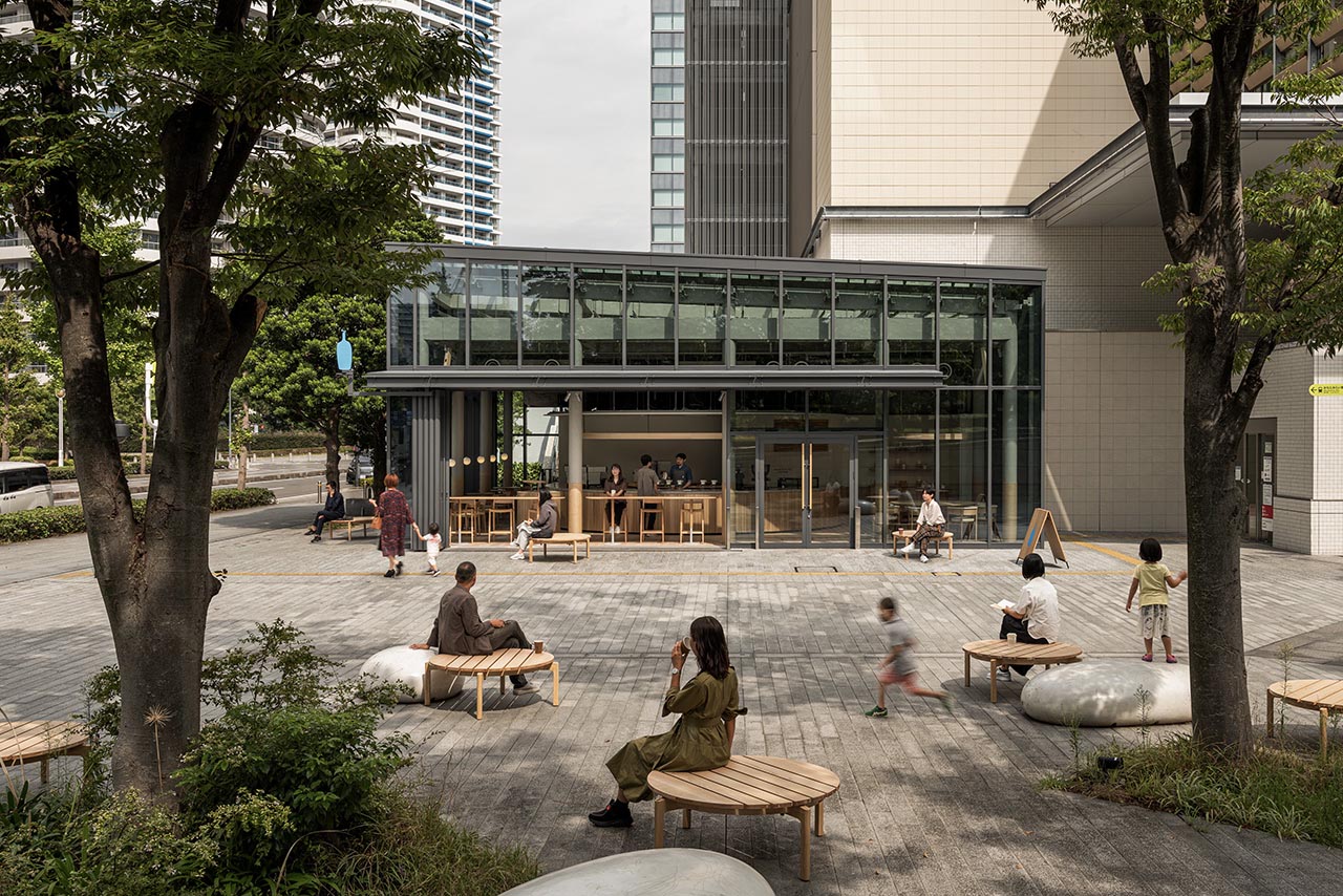 咖啡厅设计,咖啡馆设计,网红咖啡厅,小蓝瓶咖啡厅,网红咖啡厅设计,横滨小蓝瓶咖啡厅,Keiji Ashizawa Design&Norm Architects,Blue Bottle Coffee