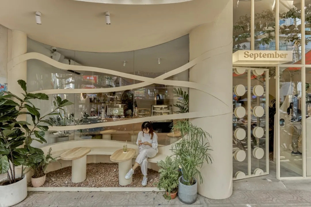 商业空间,咖啡厅设计,咖啡店设计,国外咖啡厅设计,网红咖啡厅设计,国外网红咖啡厅,September Cafe
