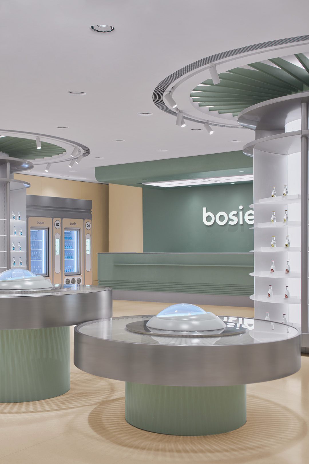 bosie「SPACE」,bosie,上海bosie,bosie旗舰店,快时尚店设计,体验店设计,零售店设计,网红店设计,上海网红店,立品设计Leaping Creative,立品设计
