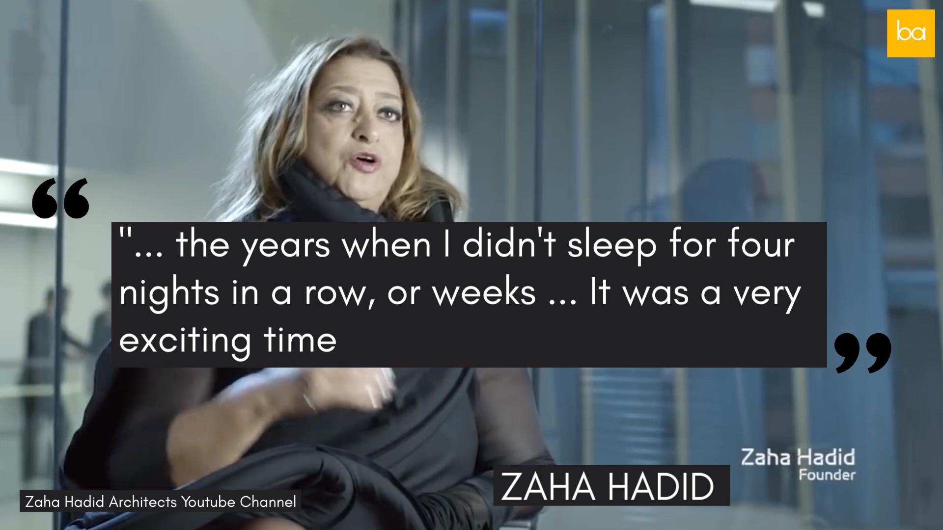 扎哈·哈迪德,解构主义大师,解构主义建筑,Zaha Hadid,建筑大师视频,扎哈·哈迪德作品
