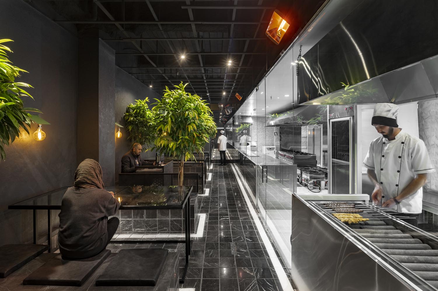 餐厅设计,Paad Architects,伊朗,餐厅设计案例,国外餐厅设计,街边小店设计,创意餐厅设计案例