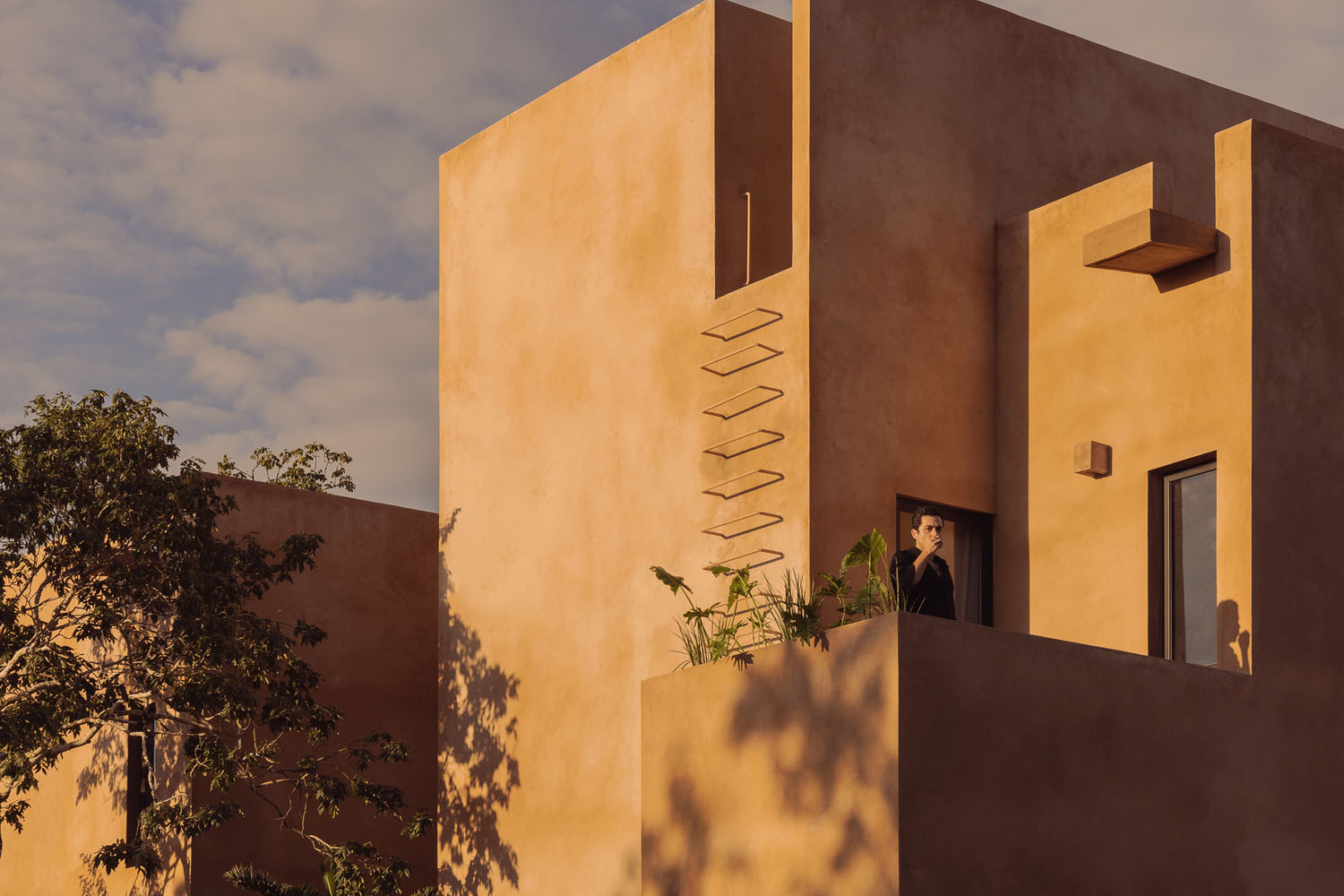 240㎡住宅设计,住宅设计,Javier Puga Estudio,住宅设计案例,墨西哥,侘寂,裸色,侘寂美学,侘寂风格设计,侘寂设计案例