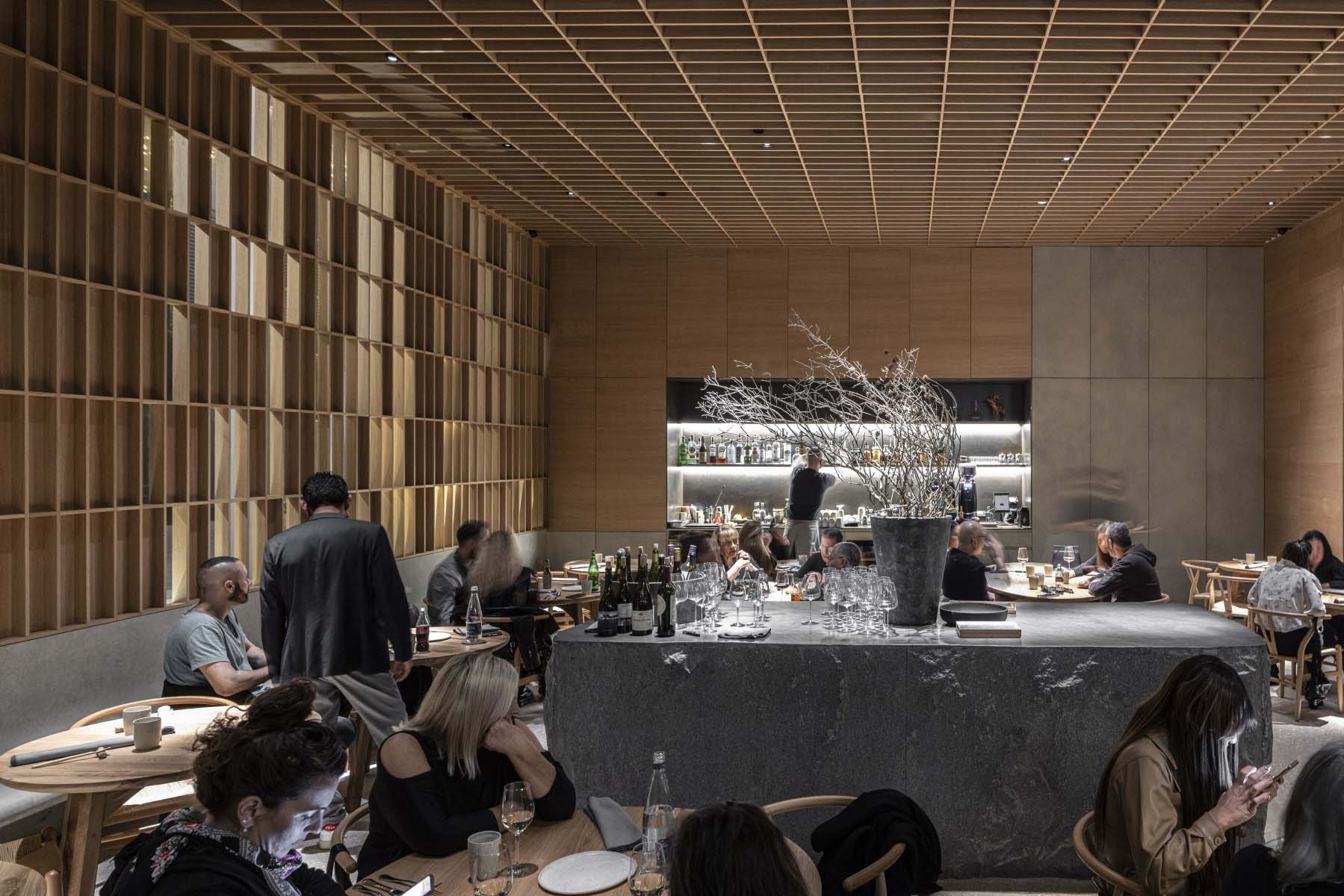 餐厅设计,国外餐厅设计,餐厅设计案例,Pitsou Kedem Architects,以色列,HIBA私享餐厅,HIBA Restaurant,Avital Shenhav-Shani