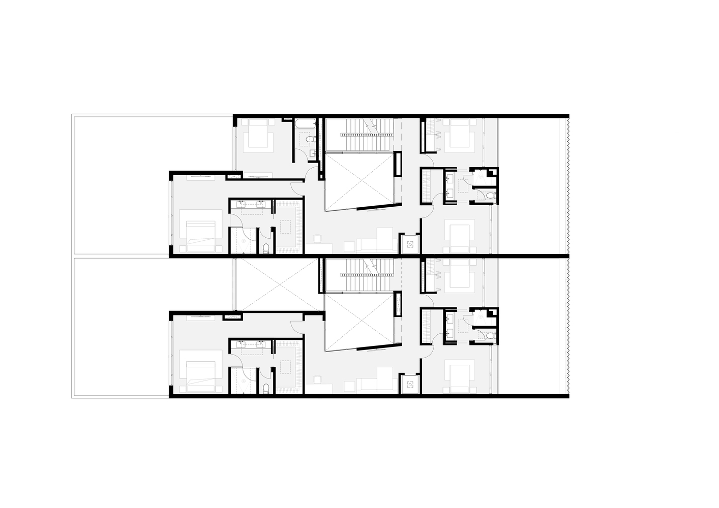 YDR estudio,别墅设计案例,别墅设计,DEOC Arquitectos,650㎡,原木色+白色,国外别墅设计,别墅设计方案