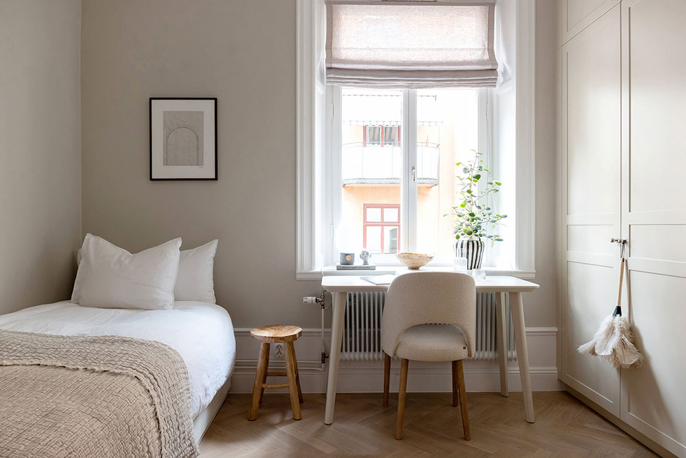 公寓设计,公寓设计案例,Behrer.se,瑞典,70㎡,米色系,优雅公寓,国外小公寓设计案例,公寓装修,北欧风格