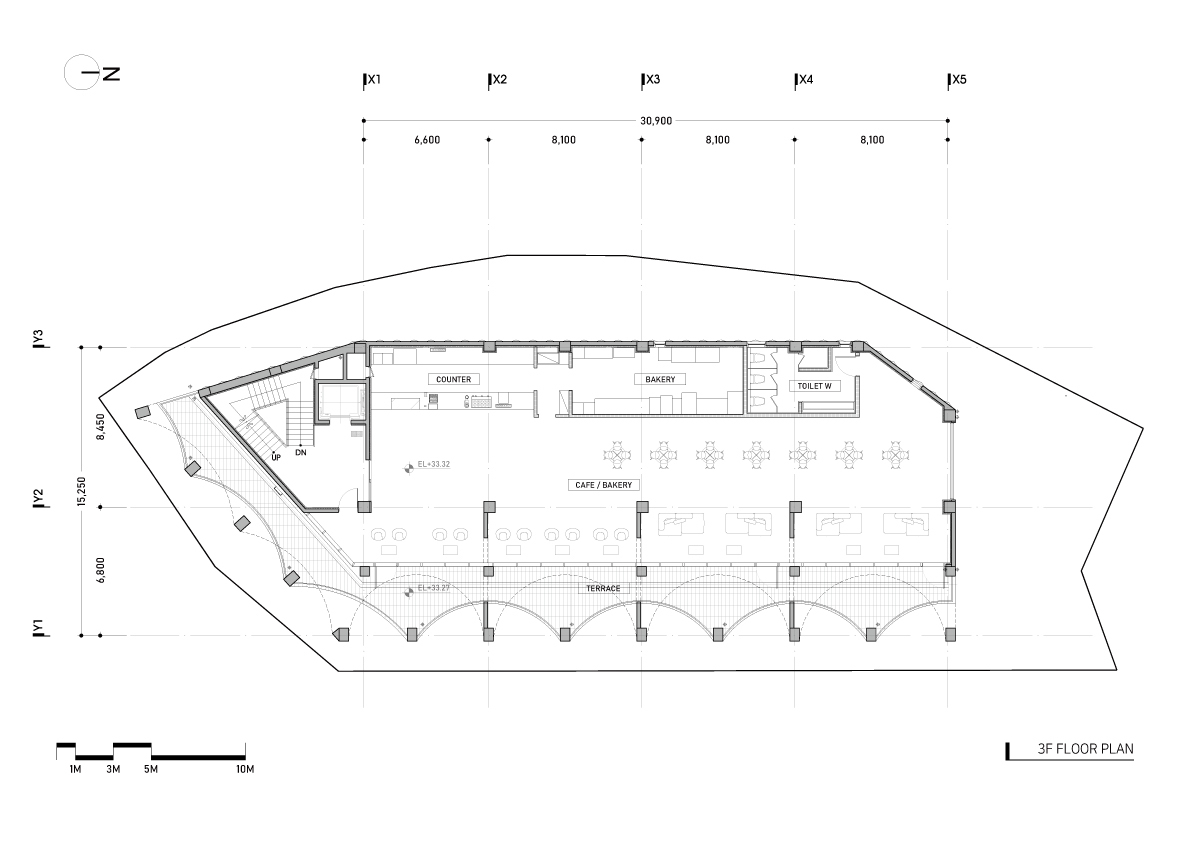 咖啡厅设计,JOHO Architecture,560㎡,釜山,韩国,海边咖啡厅,咖啡厅设计案例,国外咖啡厅设计方案