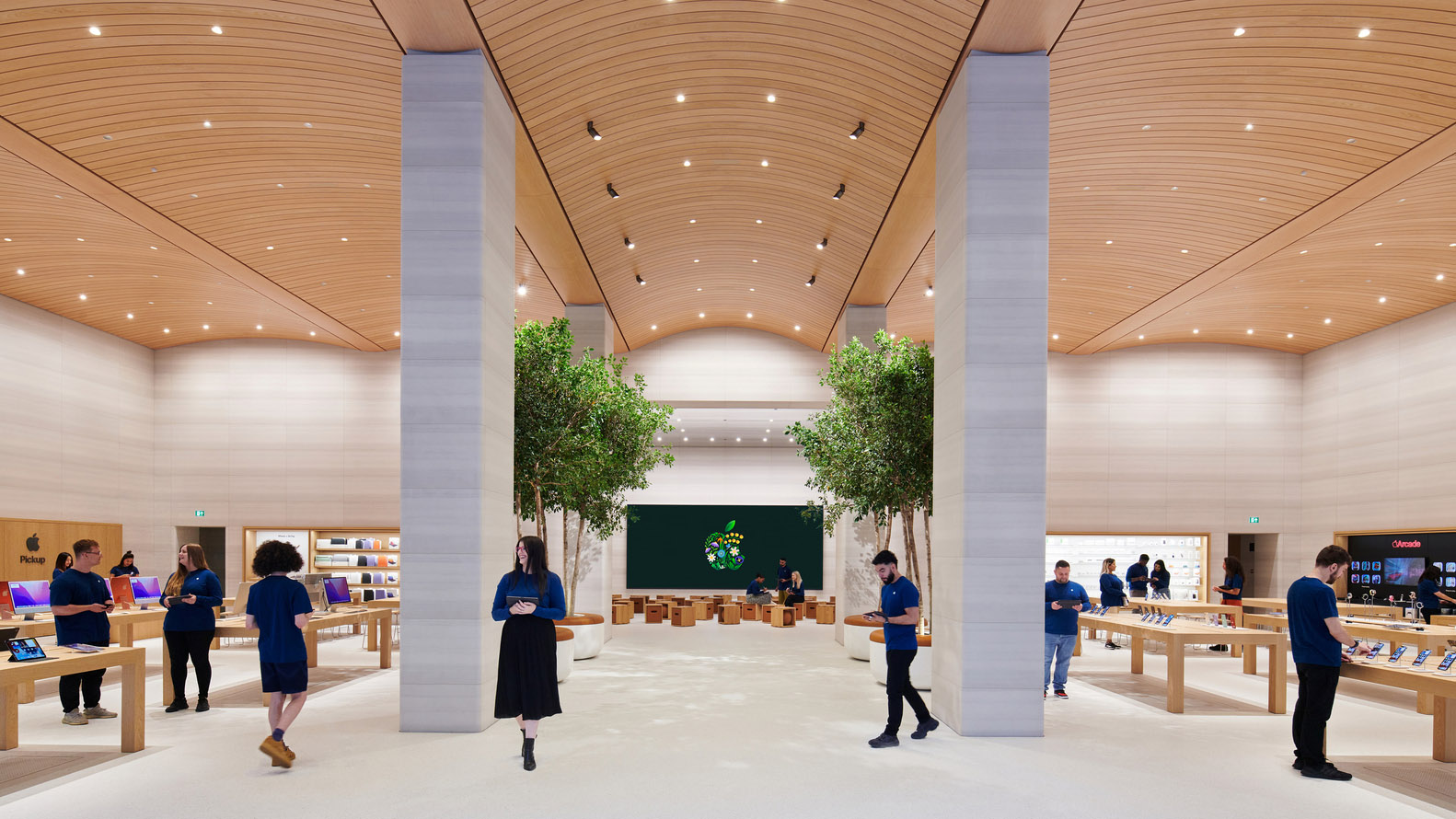 Foster + Partners,苹果伦敦布朗普顿路店,苹果零售店设计,Apple Store,福斯特建筑事务所,苹果体验店店,英国,伦敦