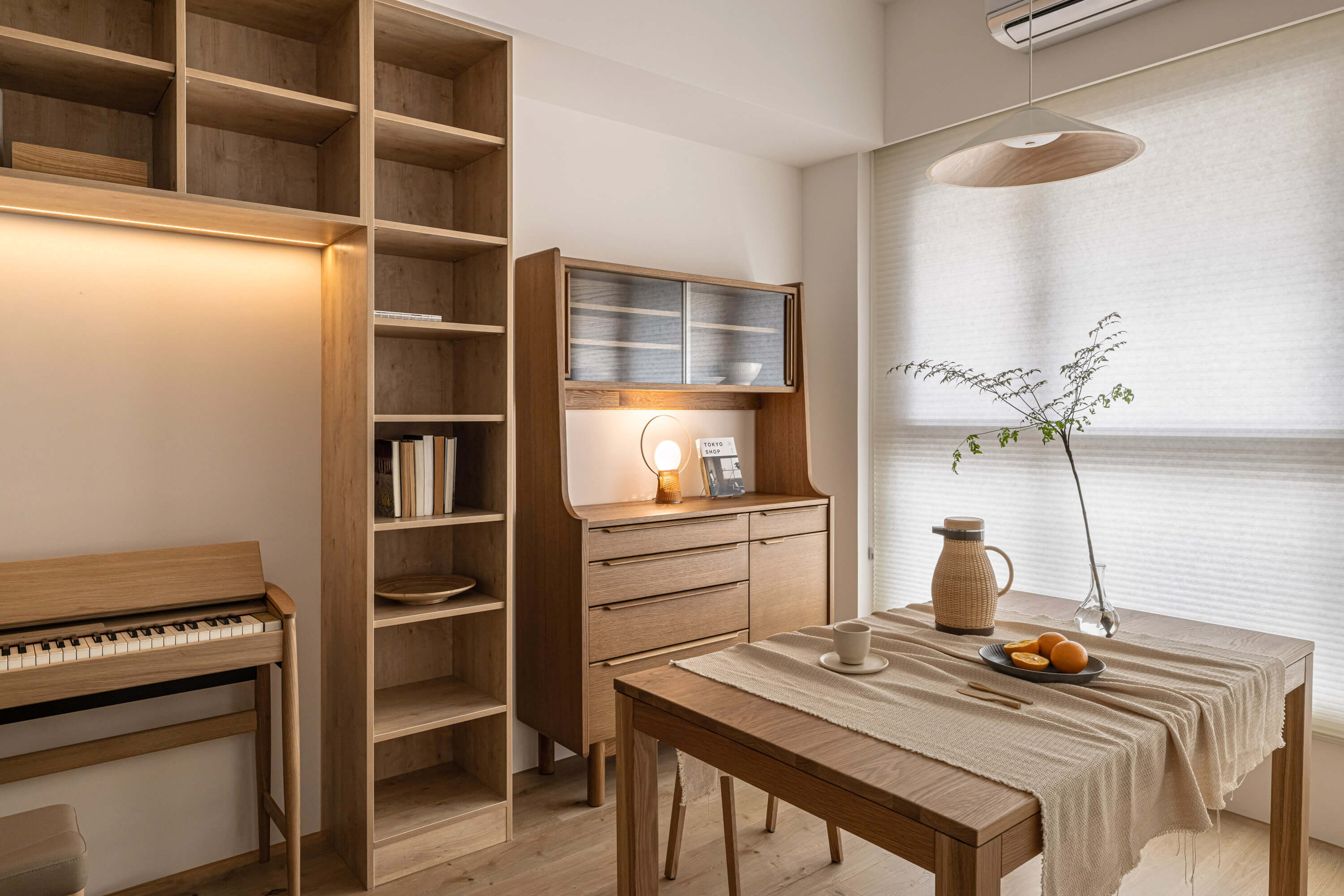 公寓设计,公寓设计案例,台北,55㎡,寓子设计,小公寓设计案例,公寓装修,原木风,日式,最小宅