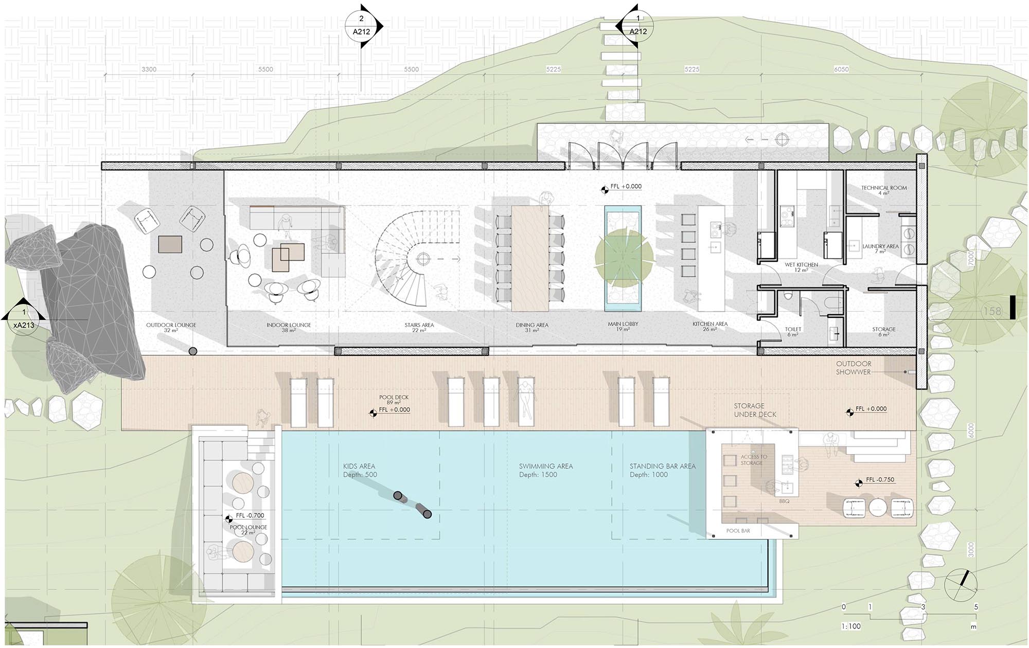 别墅设计,别墅设计案例,SICART & SMITH ARCHITECTS,1000㎡,泰国,帕岸岛,国外别墅设计案例,别墅装修,度假别墅,Anaia villa