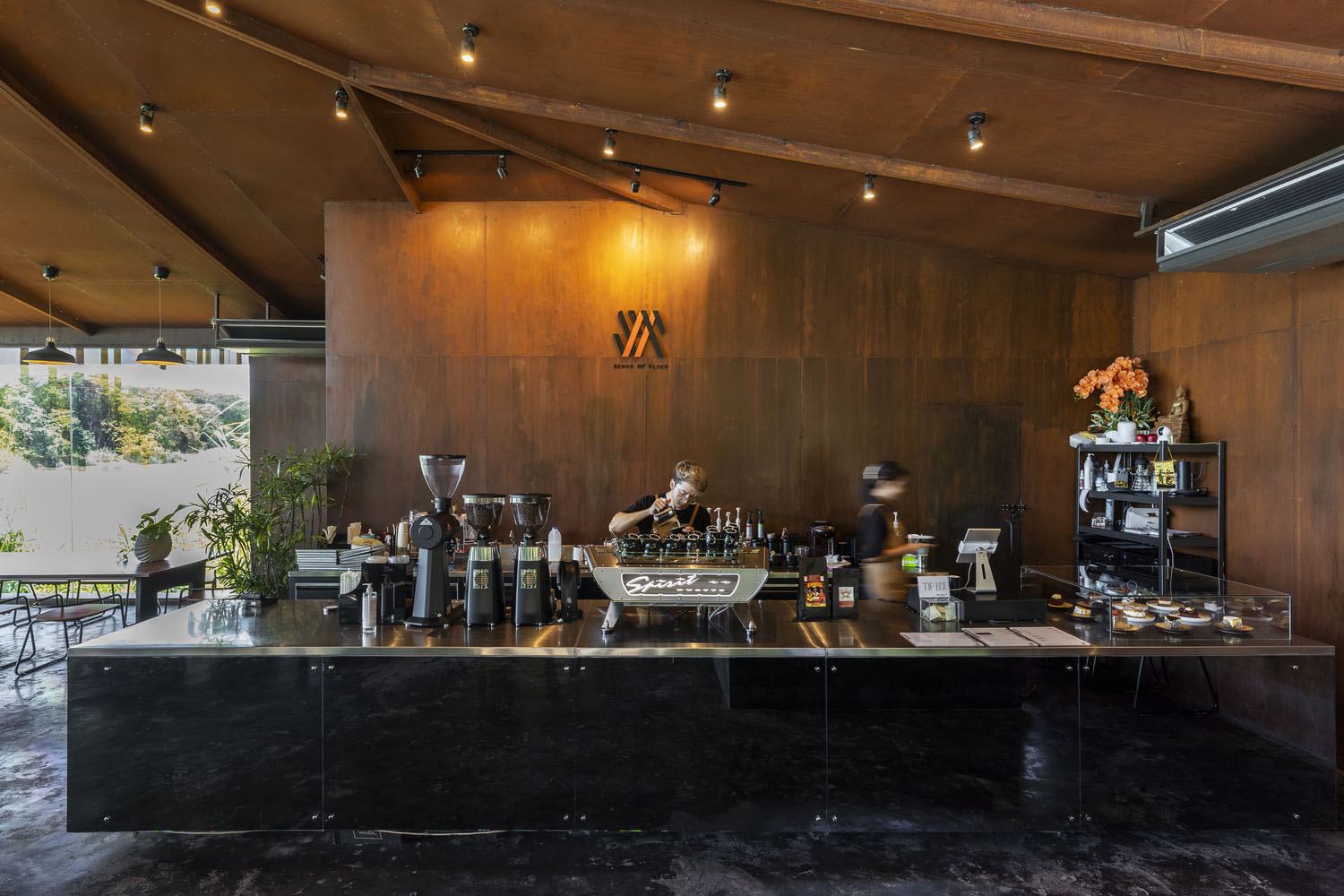 SOP Café,咖啡厅设计,咖啡厅设计案例,泰国,Backyard Architect,咖啡店设计,国外咖啡店设计,咖啡厅平面图,900㎡