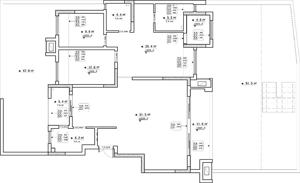 140㎡住宅设计,140㎡,住宅设计案例,侘寂风格住宅设计,侘寂风格住宅设计案例,家装设计,重庆住宅设计,侘寂风格家装设计,重庆家装设计,重庆,侘寂风,琢信装饰,重庆琢信装饰,龙湖 · 九里晴川