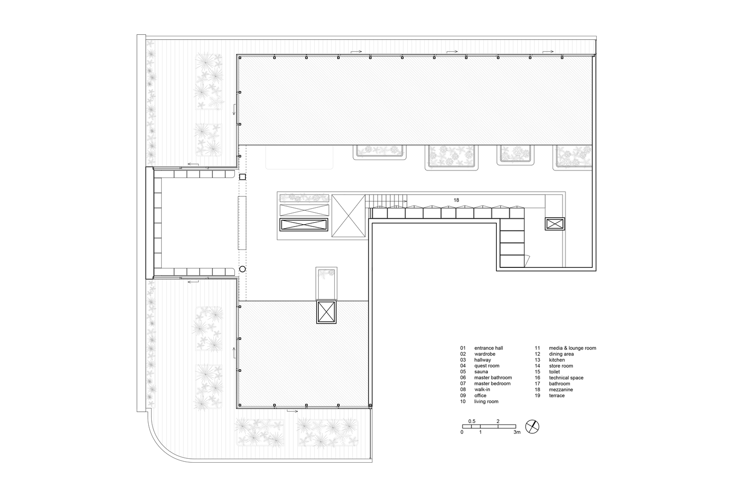 阁楼,住宅设计案例,顶层阁楼设计,320㎡,原木色,Bureau Fraai,荷兰