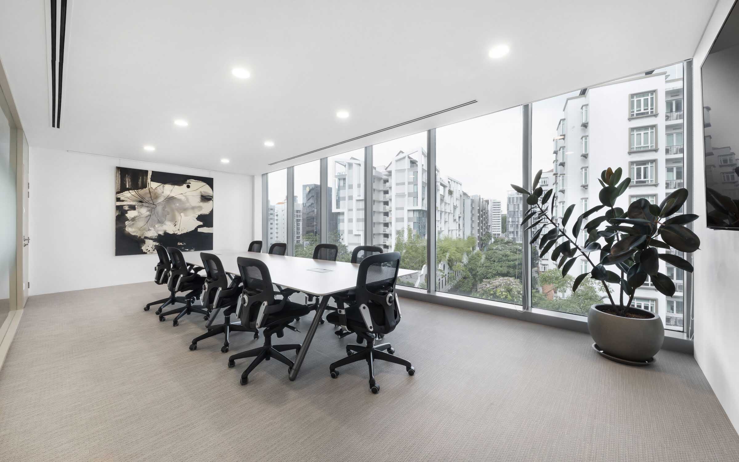 办公室设计,办公室设计案例,CATHAY总部办公室,现代风格办公室设计,OWMF Architecture,新加坡