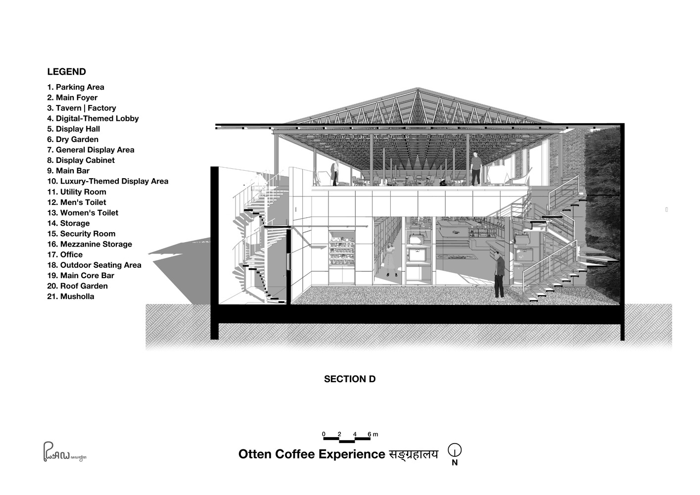 Realrich Architecture,万隆,咖啡厅设计案例,咖啡厅装修,Otten Coffee Experience,印尼,770㎡