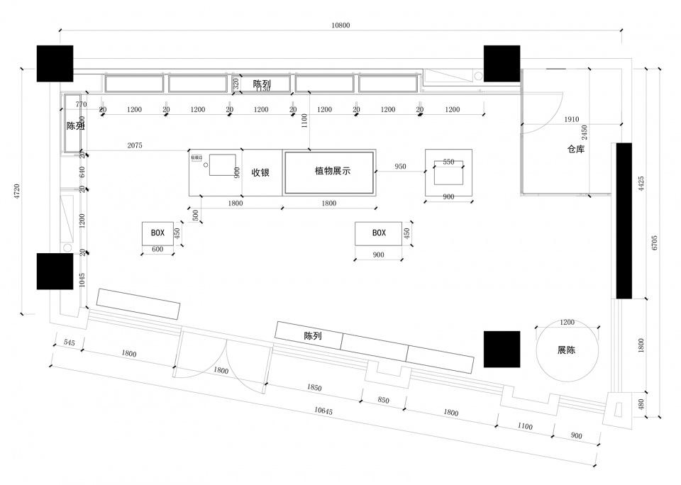 快闪店设计,零售店设计,商店设计,零售店设计案例,零售店设计方案,OASIZ绿洲快闪店,深圳,如室建筑设计事务所