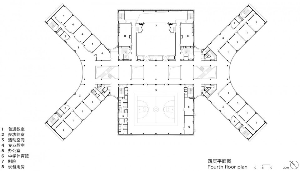 幼儿园设计,中学设计,小学设计,学校设计,校园设计,学校设计案例,校园改造,学校装修,HIS杭州国际学校,杭州,line+建筑事务所,gad