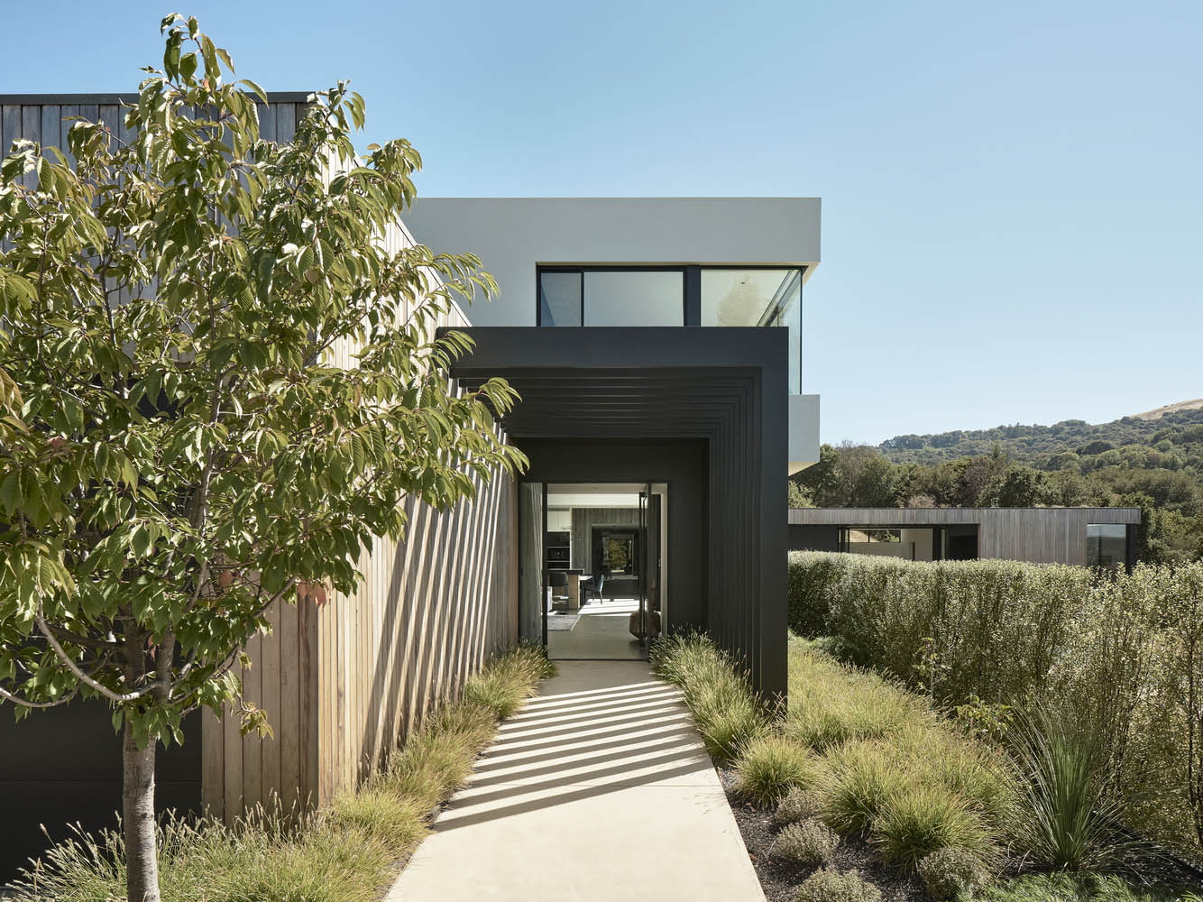 住宅设计,别墅设计案例,别墅设计,Feldman Architecture,美国,波托拉山谷别墅,山景别墅,320㎡