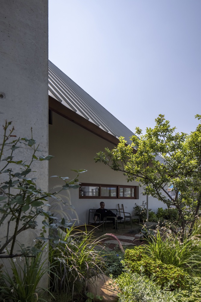 住宅设计,300㎡,庭院住宅设计,日式住宅设计案例,AHL architects,清水混凝土,越南,日式庭院,庭院设计