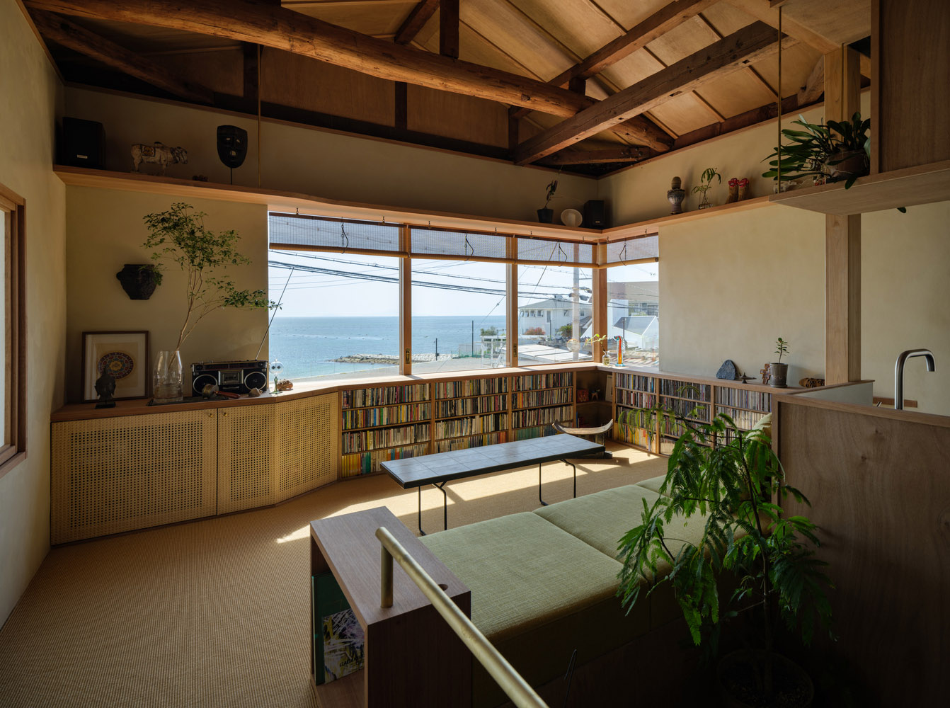 住宅设计,Akio Isshiki Architects,建筑师的家,工作室,咖喱餐厅,海景住宅,73㎡,日本