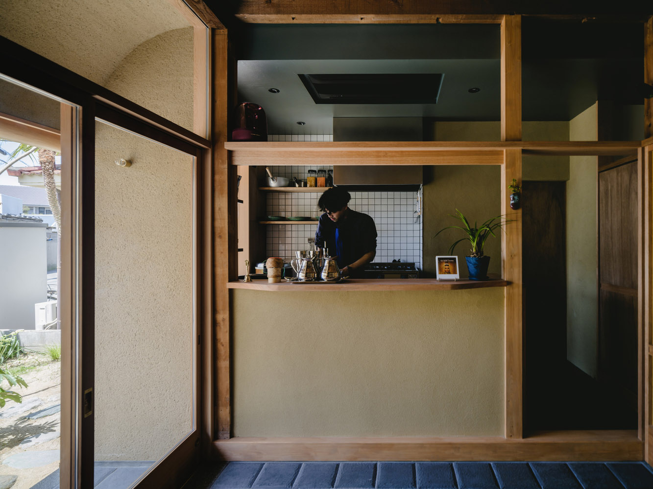 住宅设计,Akio Isshiki Architects,建筑师的家,工作室,咖喱餐厅,海景住宅,73㎡,日本