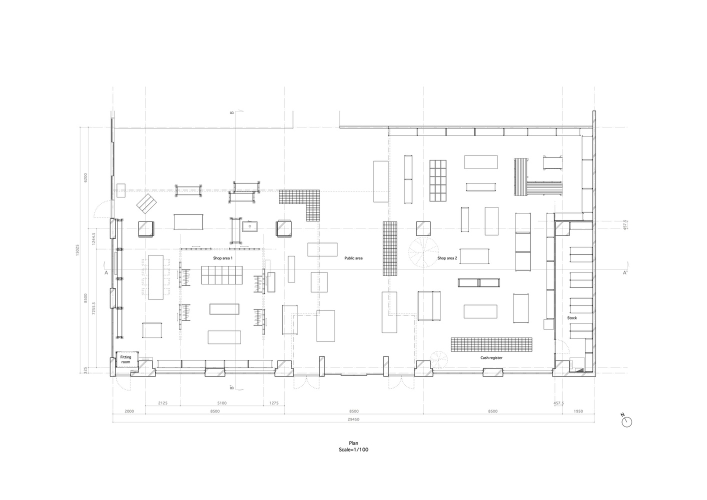 零售店设计,Schemata Architects + Jo Nagasaka,花店设计,零售店设计案例,零售店设计方案,商店设计,杂货店设计,生活用品集合店,日本,涩谷,TODAY’S SPECIAL