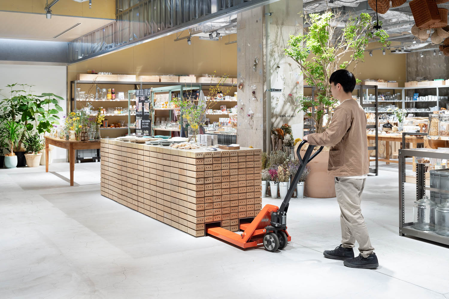 零售店设计,Schemata Architects + Jo Nagasaka,花店设计,零售店设计案例,零售店设计方案,商店设计,杂货店设计,生活用品集合店,日本,涩谷,TODAY’S SPECIAL