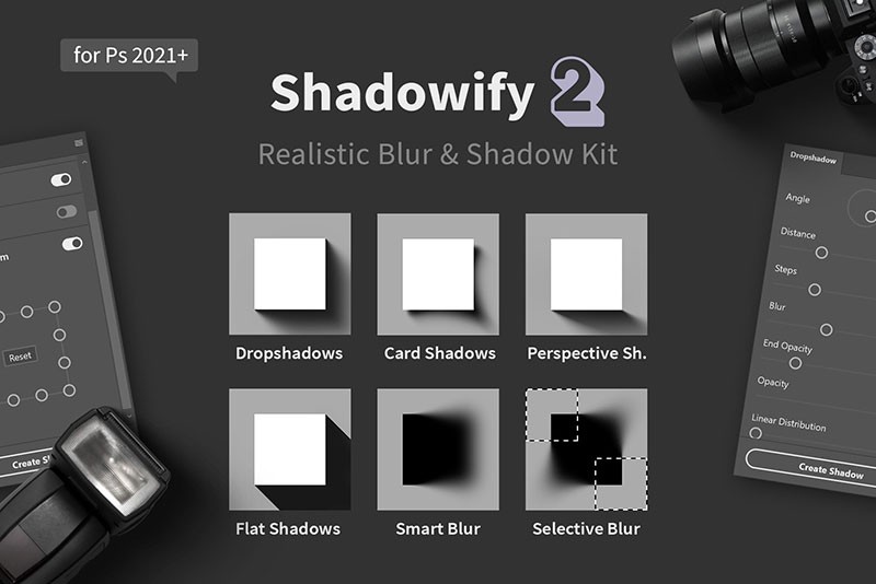 PSD素材,后期素材下载,设计师必备创意素材,光影平面图,Shadowify 2.0,平面图光影插件,Shadowify 光影插件