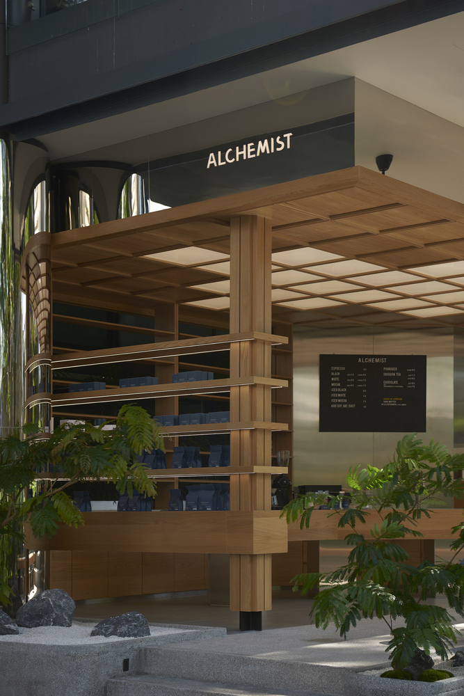 咖啡店设计,咖啡厅设计案例,咖啡店设计方案,Alchemist Coffee,创意咖啡店,Wynk Collaborative,新加坡,街边店
