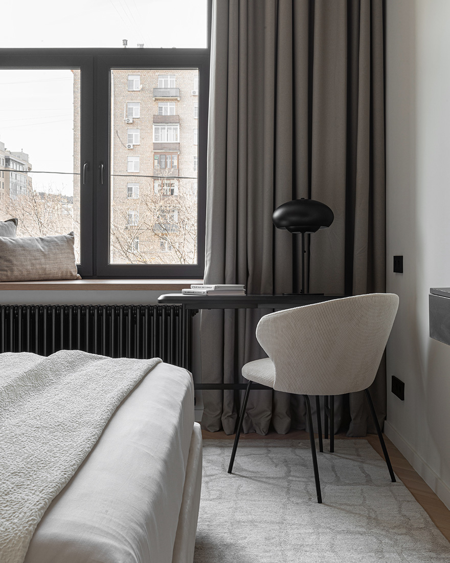 Osome,公寓设计,小户型设计案例,小公寓设计,三室公寓,原木色+白色,长虹玻璃,65㎡