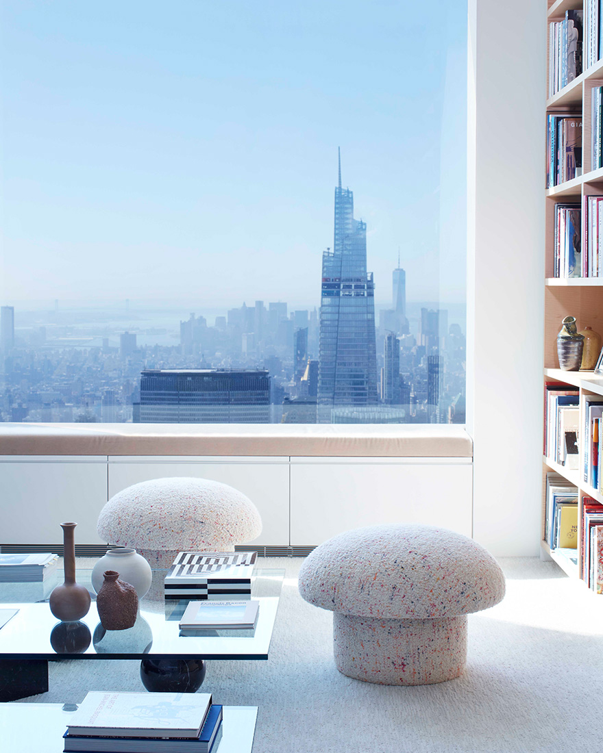 纽约,Crina Architecture,大平层设计,住宅设计案例,住宅设计方案,现代风格住宅设计,顶层公寓