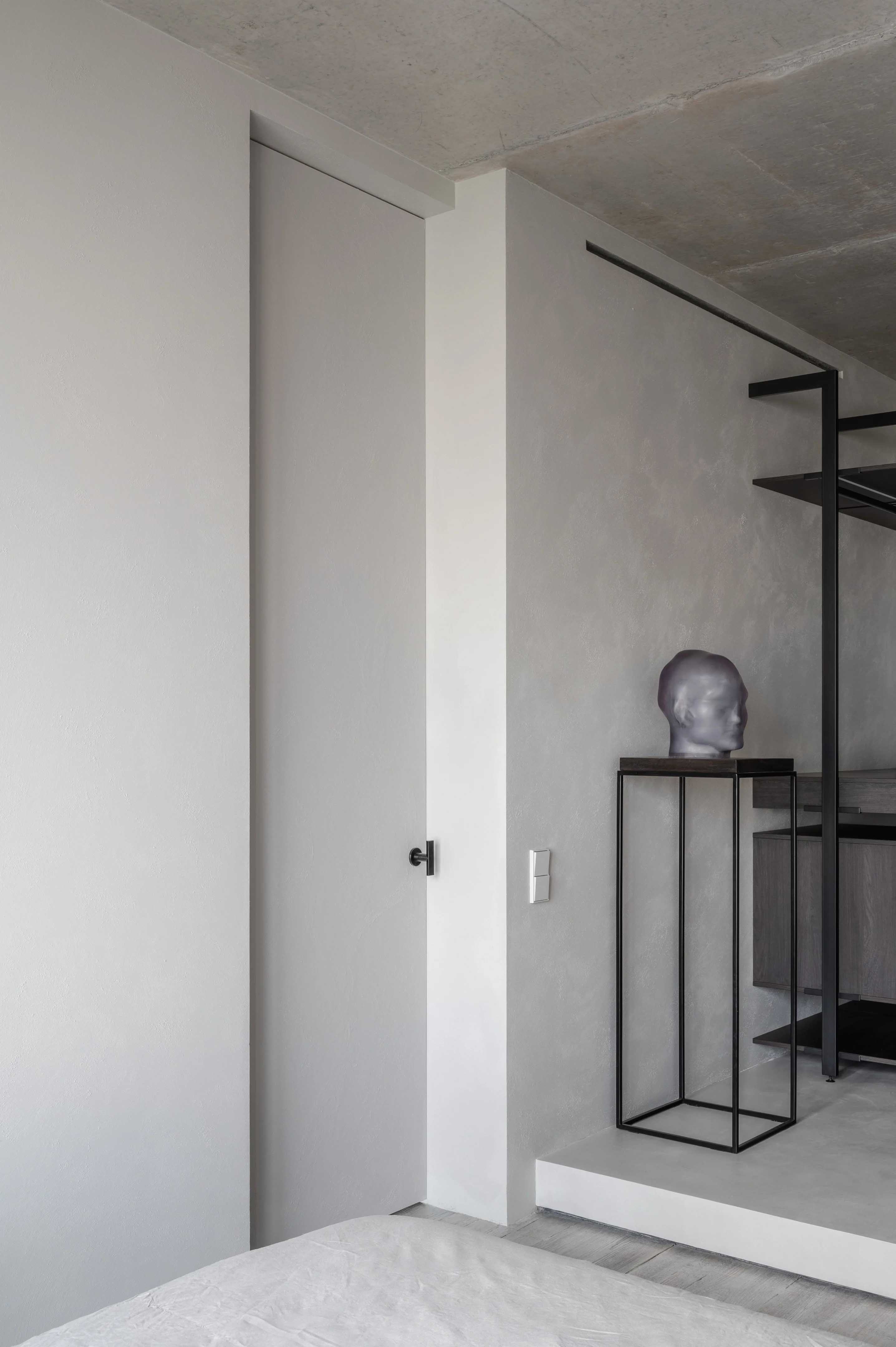 Rina Lovko Design Studio,公寓设计案例,公寓设计方案,基辅,56㎡,极简主义风格,小公寓设计