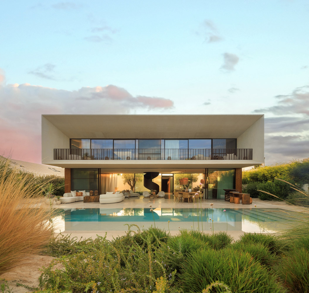 dEMM Arquitectura,别墅设计案例,别墅设计方案,海滨别墅,葡萄牙,原木色,暖色调,400㎡