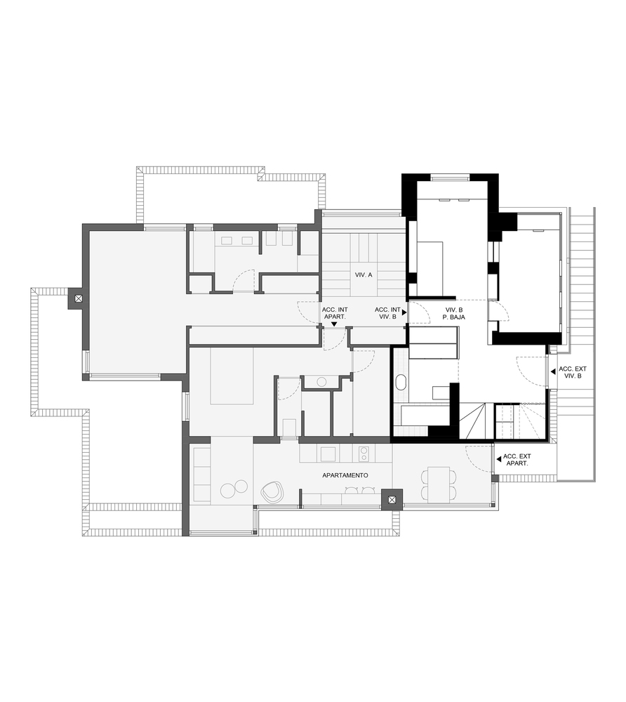 EME157,西班牙,别墅设计案例,别墅设计,180㎡,别墅装修效果图,别墅改造,极简主义